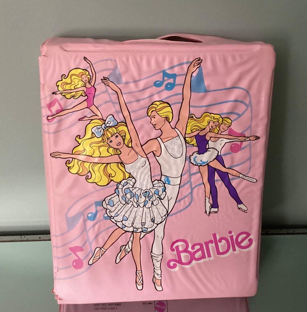 Barbie Case, Pink Ballerina Barbie Doll Case, Fold Out Play Set Case, Mattel, Vintage 1988 - Etsy