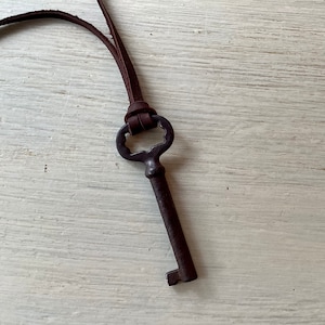 Skeleton Key Necklace, Authentic & Vintage, Great Valentine’s Day Gift, Give your Sweetheart the Key to Your Heart