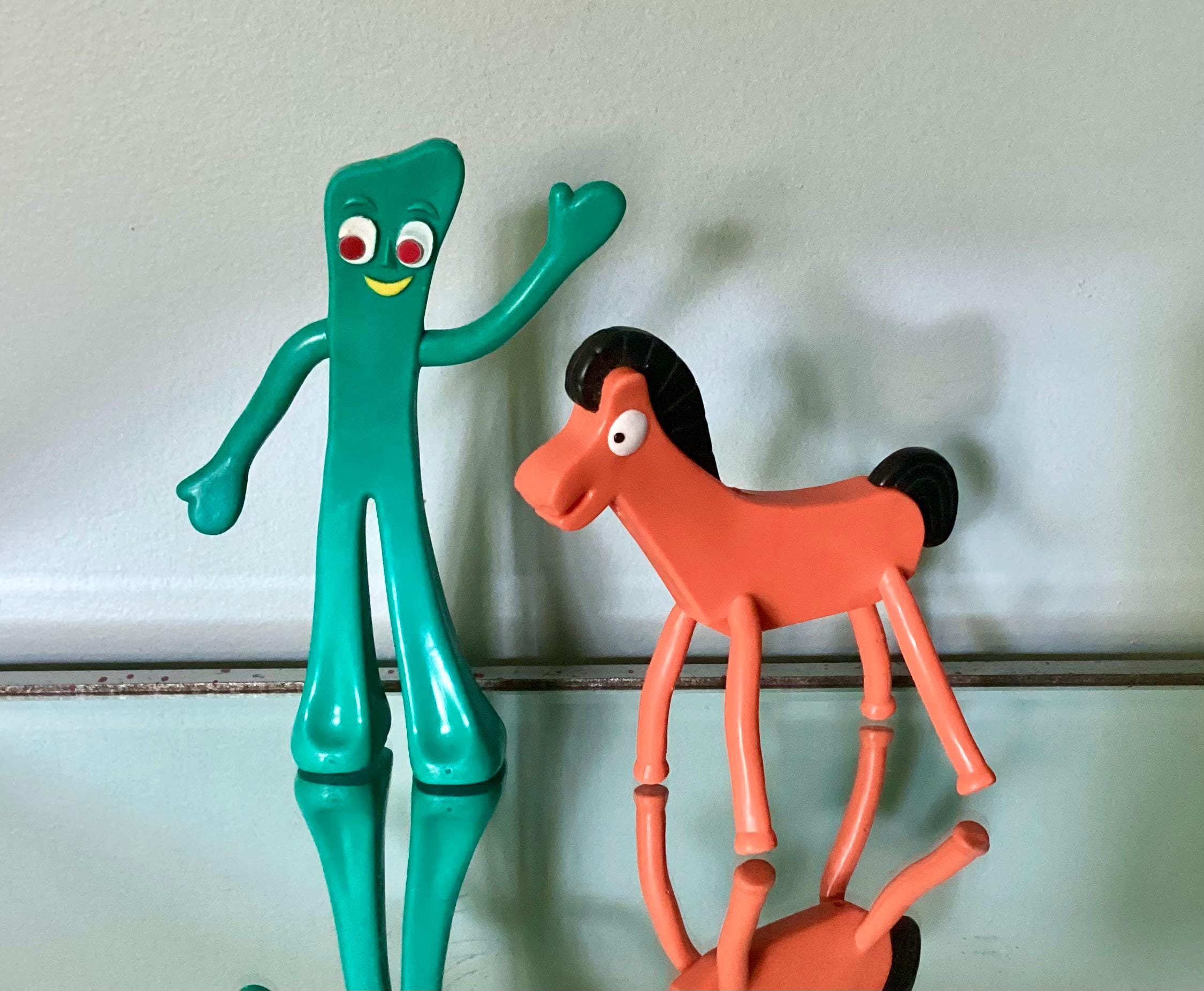 Gumby ぬいぐるみフィギュア スタンド付き Amazon | WORLD'S SMALLEST ガンビー ミニチュア フィギュア