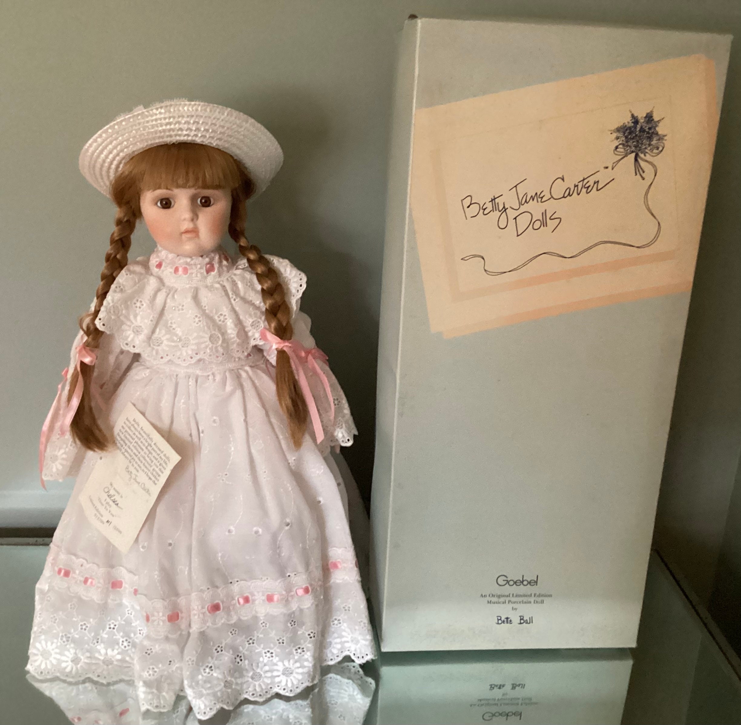 Musical Porcelain Doll Goebel Original Limited Edition Etsy