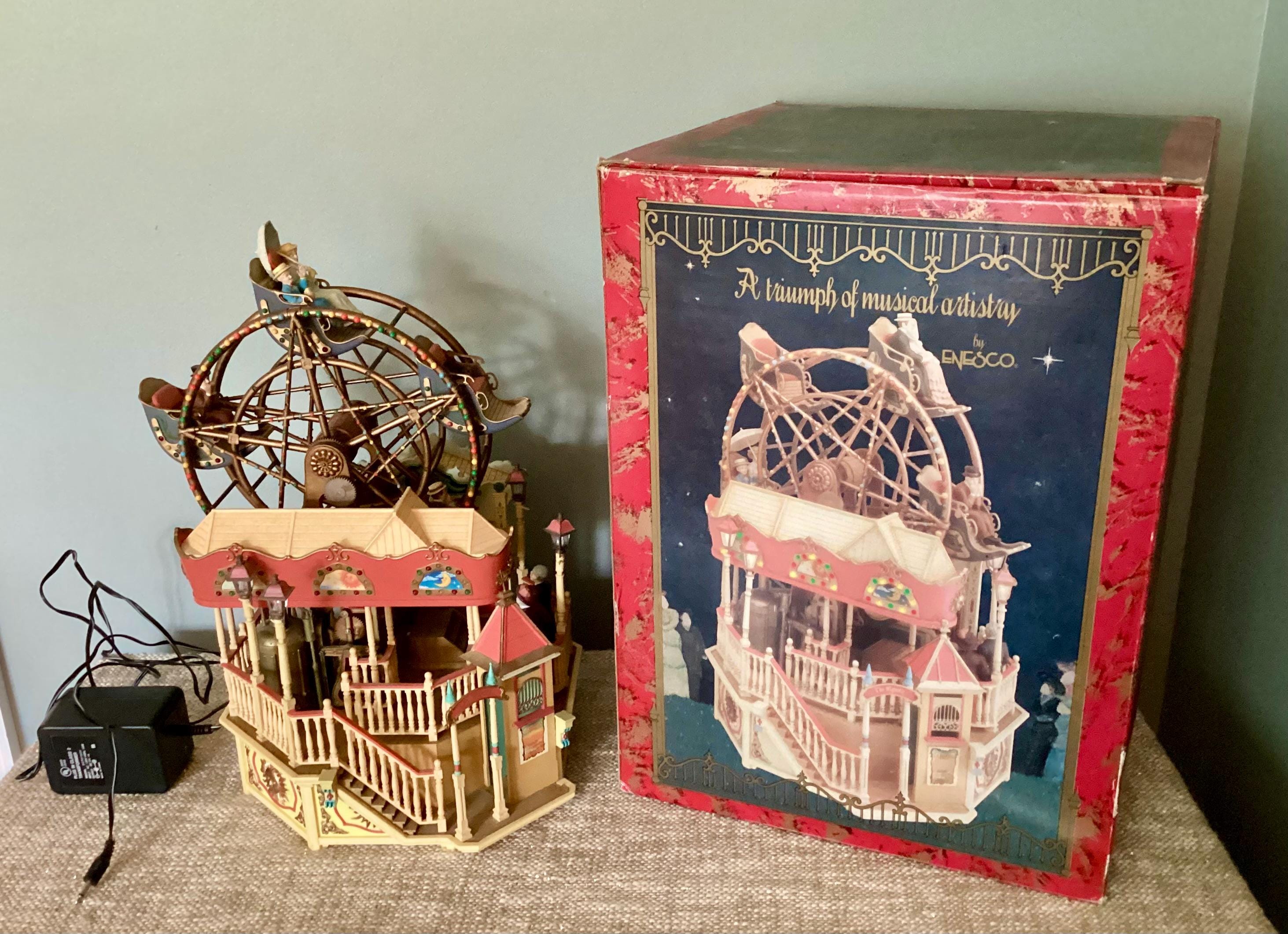 ENESCO “the Majestic” FERRIS WHEEL in Original Box!, Working