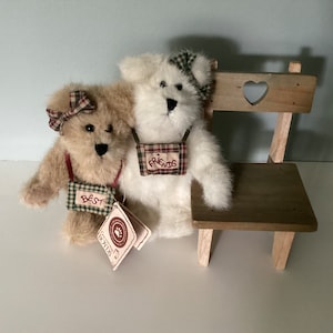 Boyd’s Bear BESTEST and BUDDY TrueFriends, Two Bears, ADORABLE, With Tags, Vintage