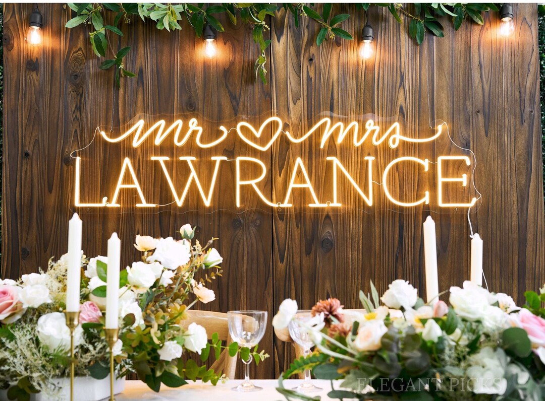 Reception Neom Sign Wedding Neon Sign for Reception,wedding Neon Sign With Stand,wedding ...