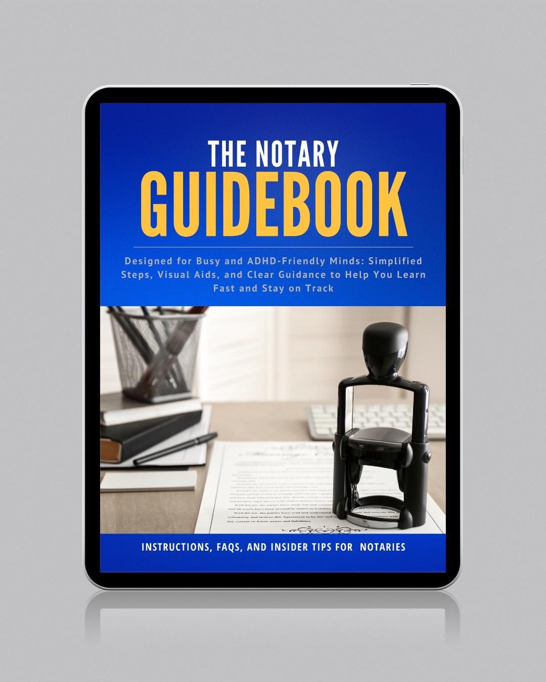 Virginia Notary Handbook.pdf The Notary Guidebook | Beginner Notary Public Guide With Templates ...