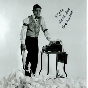 Bob Newhart autographed signed 8x10 photograph - to john