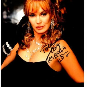 Lesley-Anne Down gesigneerde, gesigneerde foto van 8 x 10 - to Loren