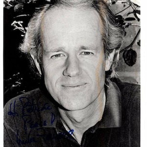 Mike Farrell autographed signed 8x10 photograph - to patrick