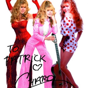 Charo signed autographed 8x10 photograph - to Patrick
