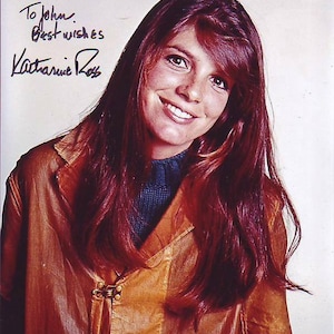 Katharine Ross autographed signed 8x10 photograph - to john