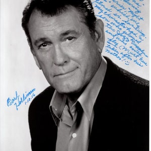 Earl Holliman autographed signed 8x10 NightMan Frank Dominus photograph - to John GREAT CONTENT