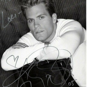 Kyle Brandt autographed signed 8x10 photograph - to lori days of our lives