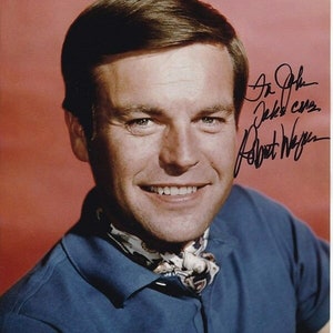 Robert Wagner autographed signed 8x10 photograph - to john