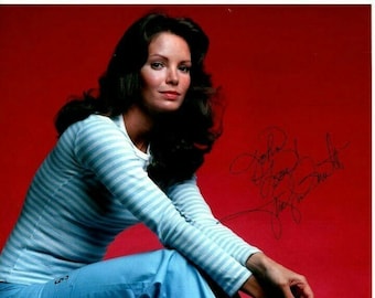 Jaclyn Smith autographed signed 8x10 charlie's angels photograph - to john