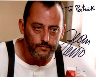 レオン ( LEON ) ジャン・レノ 直筆サイン入り写真 保証書付き　W6 Yahoo!オークション -「ジャンレノ サイン」(映画、ビデオ) の