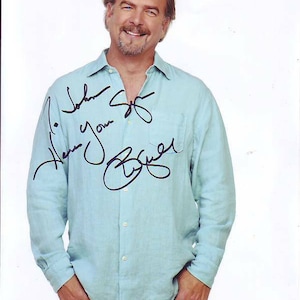 Bill Engvall autographed signed 8x10 here&#39;s your sign photograph - to john