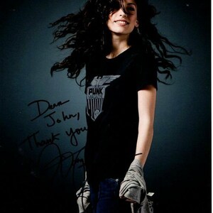 Tania Raymonde autographed signed 8x10 photograph - to john