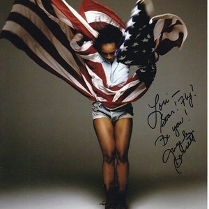 Angela Bassett autographed signed 8x10 photograph - to lori great content