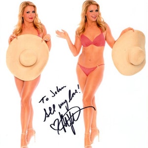 Melissa Joan Hart autographed signed 8x10 Sexy Bikini photograph - to John