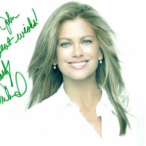 Kathy Ireland autographed signed 8x10 photograph - to john
