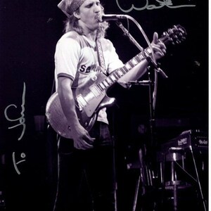 Joe Walsh autographed signed 8x10 photograph - to john the eagles rare!
