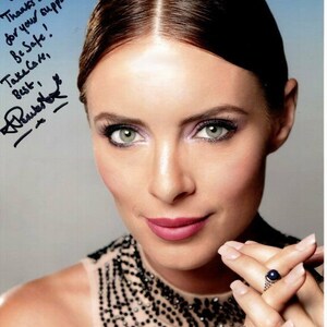 Amy Louise Pemberton fotografía autografiada y firmada de 8x10 - para John gran contenido