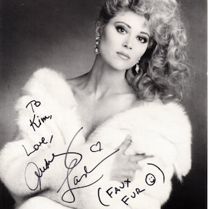 Audrey Landers signierte 8x10 Fotografie - to Kim