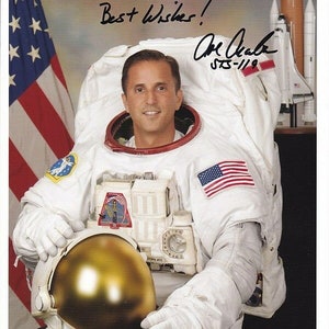 Joe Acaba autographed signed 8x10 nasa astronaut photograph - to lori great content
