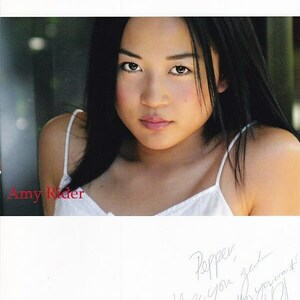 Amy Rider fotografía 8x10 autografiada y firmada - a pimienta