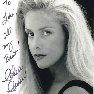 Cherie Currie signed autographed 8x10 photograph - to Lori ( The Runaways )