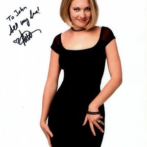 Melissa Joan Hart autographed signed 8x10 Sabrina the Teenage Witch photograph - to John