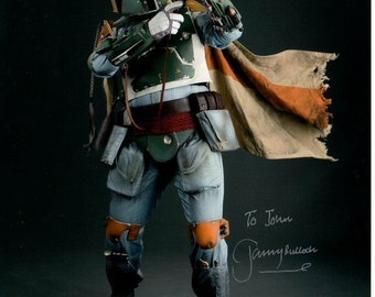 ジェレミー・ブロック スター・ウォーズ サイン入り ボバ・フェット