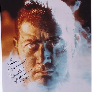 Martin Sheen autographed signed 8x10 apocalypse now photograph - to lori