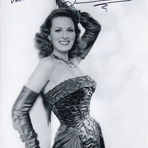 Maureen O&#39;Hara gesigneerde, gesigneerde foto van 8 x 10 - naar patrick