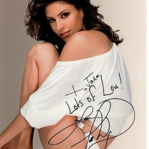 Jill Wagner autographed signed 8x10 photograph - to john