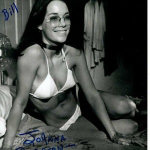 Joanna Cameron gesigneerde gesigneerde 8x10 bikinifoto - op factuur