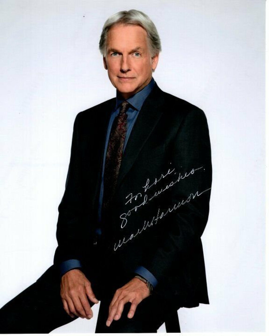 Mark Harmon Autographed Signed 8x10 Photograph - to Lori - Etsy