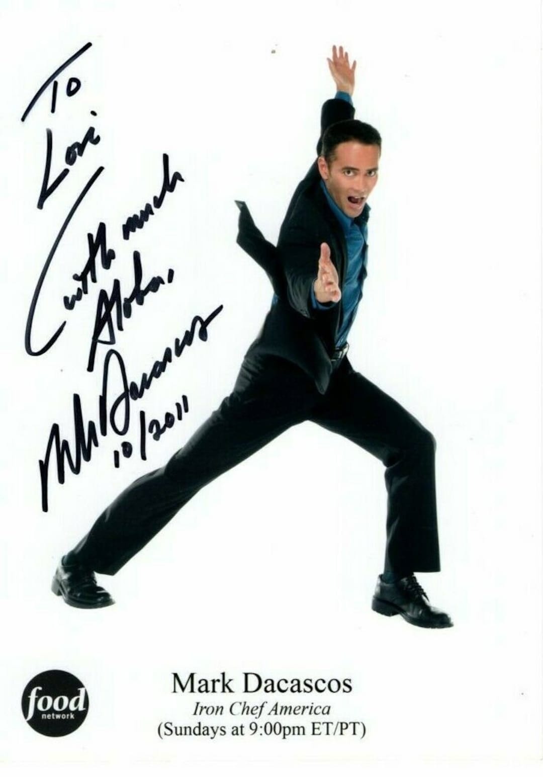 Mark Dacascos Iron Chef