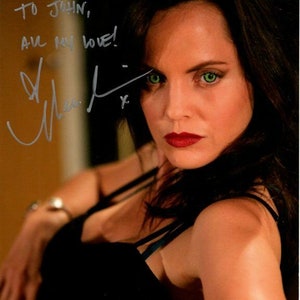 Mena Suvari autographed signed 8x10 south of hell maria abascal photograph - to john