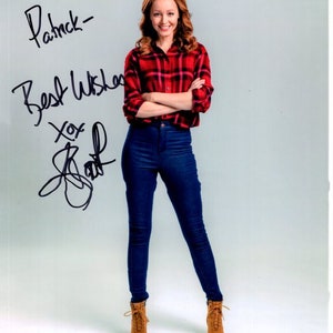 Lindy Booth signed autographed 8x10 photograph - to Patrick
