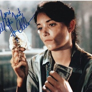 Karen Allen autographed signed 8x10 raiders of the lost ark photograph - to lori