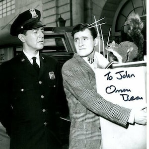 Orson Bean ha firmato autografato 8x10 la zona ai confini della realtà james bevis fotografia - a john