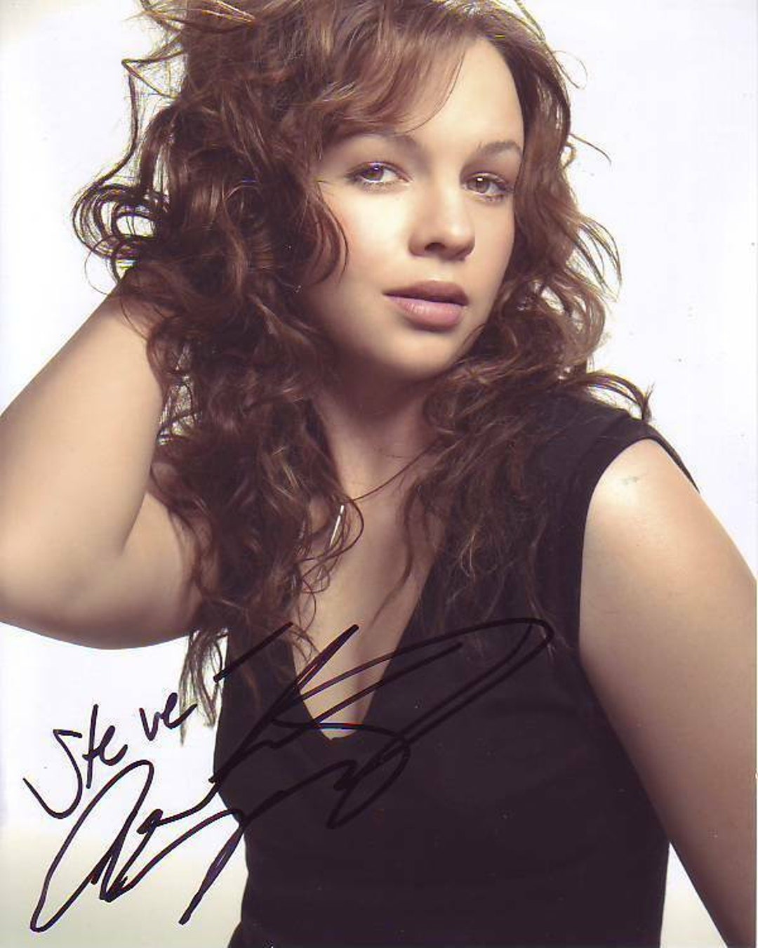 Amber Tamblyn Autographed Signed 8x10 Photograph - to Steve - Etsy