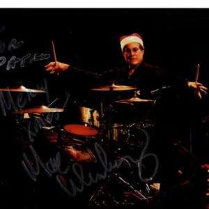 Max Weinberg hat seine Weihnachtsfotografie 20x25cm handsigniert und signiert