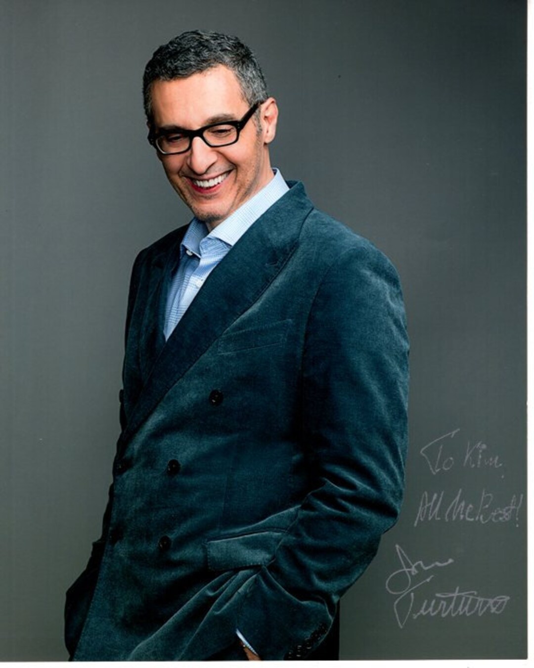 John Turturro Autographed Signed 8x10 Photograph to Kim - Etsy
