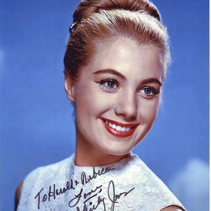 Photographie autographiée signée Shirley Jones 8 x 10 x 10 pouces - à harold et rebecca