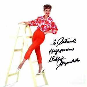 Debbie Reynolds gesigneerde gesigneerde 8x10 foto - aan Patrick