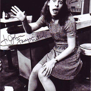 Laurie Metcalf autographed signed 8x10 photograph - to john