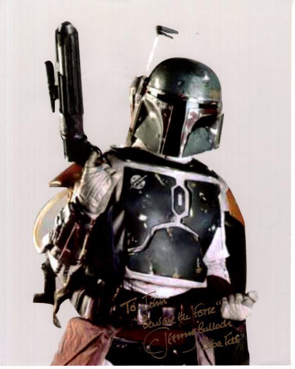 Boba fett autograph - Etsy 日本