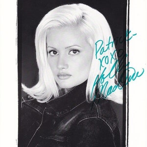 Holly Madison gesigneerde, ondertekende foto van 8 x 10 - aan Patrick