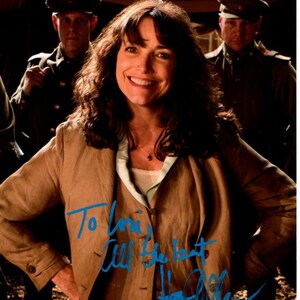 Karen Allen autographed signed 8x10 raiders of the lost ark photograph - to lori